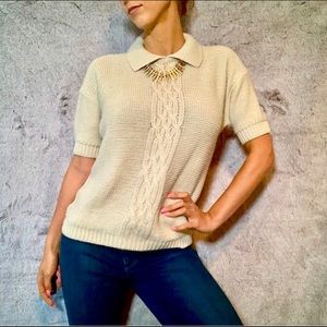Fabulous Vintage Collared Sweater! ❤️